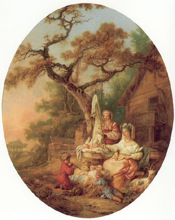 Prince, Jean-Baptiste le A Scene from Russian Life oil painting picture